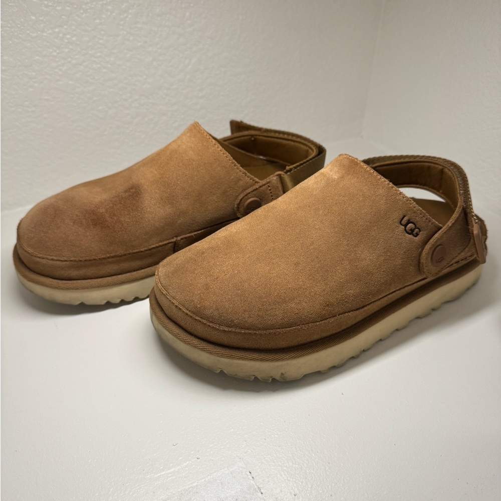 UGG Tan Slip-On Loafers